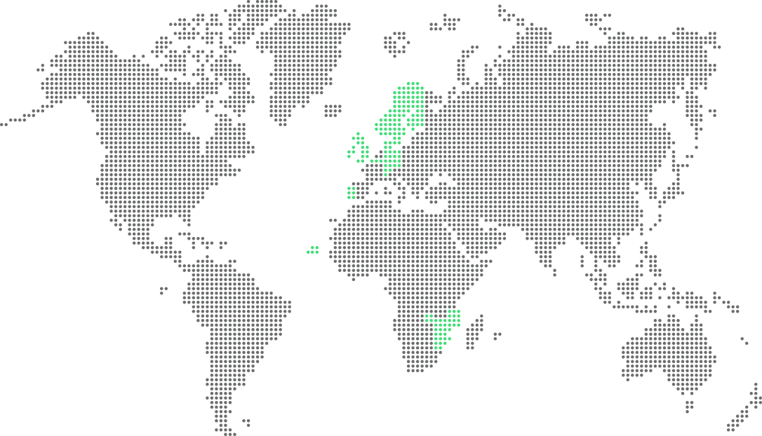 mapa de pegada